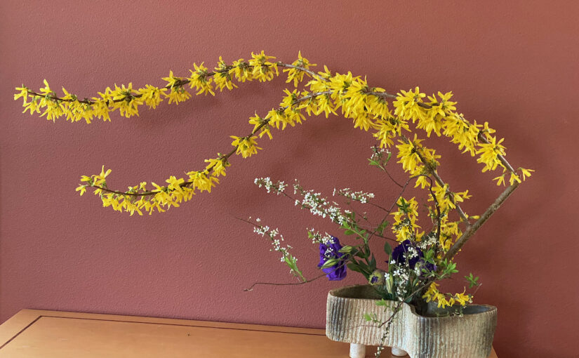 2022 Year in Review with Ikebana Arrangements